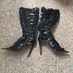 Vince Camuto gladiator heel boot size 7.5